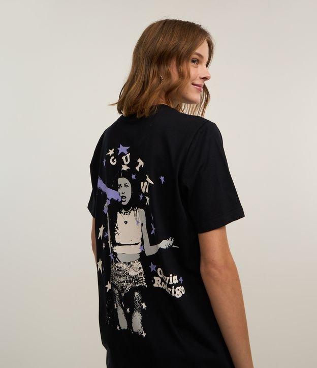 Camiseta Alongada em Algodão com Estampa Olivia Rodrigo - 2