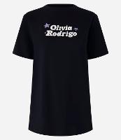 Camiseta Alongada em Algodão com Estampa Olivia Rodrigo - 1