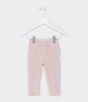 Calça Legging Infantil em Veludo com Lacinho - Tam 0 a 18 meses - 1