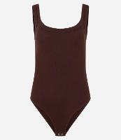 Body em Ribana Sem Manga com Viés Transpassado - 1