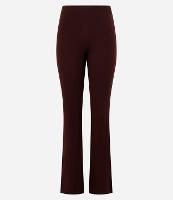 Calça Flare em Ponto Roma com Fenda na Barra - 1