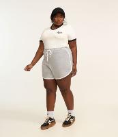 Short Runner em Moletinho Curve e Plus Size - 2