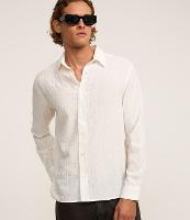 Camisa com Manga Longa e Textura em Alto Relevo - 2