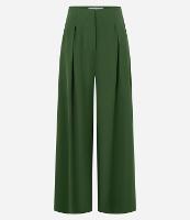 Calça Pantalona em Viscolinho com Pregas - 1