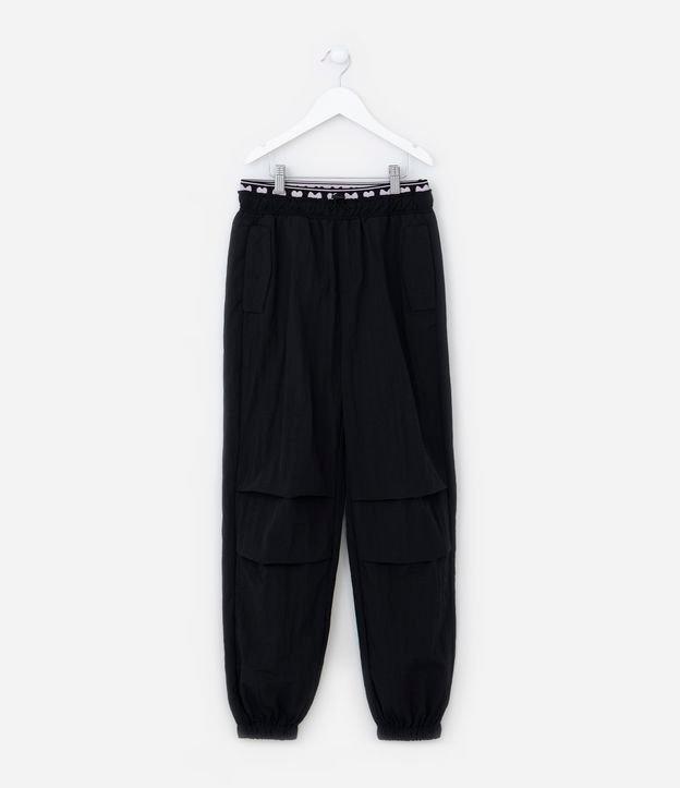 Calça Parachute Infantil com Cós Elástico - Tam 5 a 14  Anos - 1
