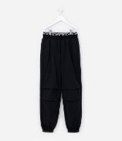 Calça Parachute Infantil com Cós Elástico - Tam 5 a 14  Anos - 1