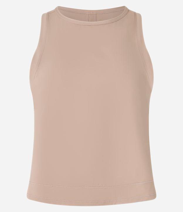 Regata Esportiva em Microfibra com V nas Costas - 1