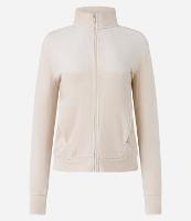 Jaqueta Esportiva em Plush com Gola alta e Zíper - 1