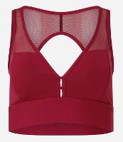 Top Esportivo em Microfibra com Bojo e decote V - 1