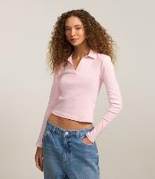 Blusa em Ribana com Gola Polo - 2