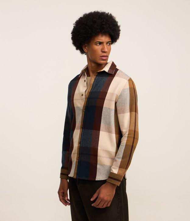 Camisa Regular em Flanela Xadrez - 2