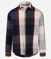 Camisa Regular em Flanela Xadrez - 1