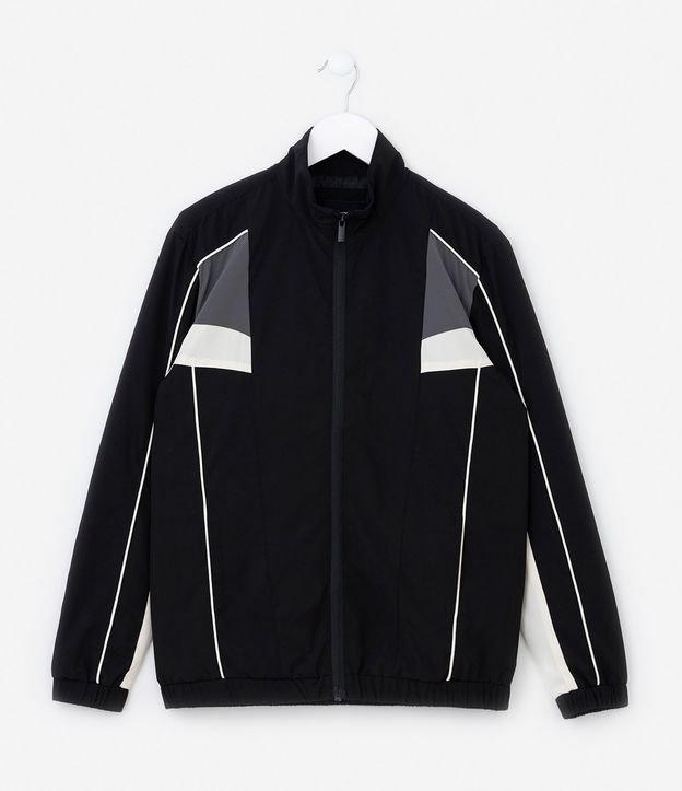 Jaqueta Quebra- Vento Infantil com Recortes - Tam 5 a 14 Anos - 1