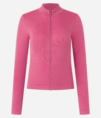 Jaqueta Esportiva Seamless com Golinha Alta