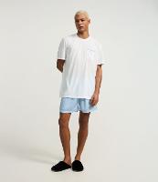 Pijama Curto em Poliviscose com Listras - 2