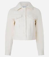 Jaqueta Boxy em Pu com Bolsos e Botões - 1