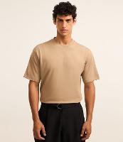 Camiseta Boxy em Malhão com Gola Redonda - 3