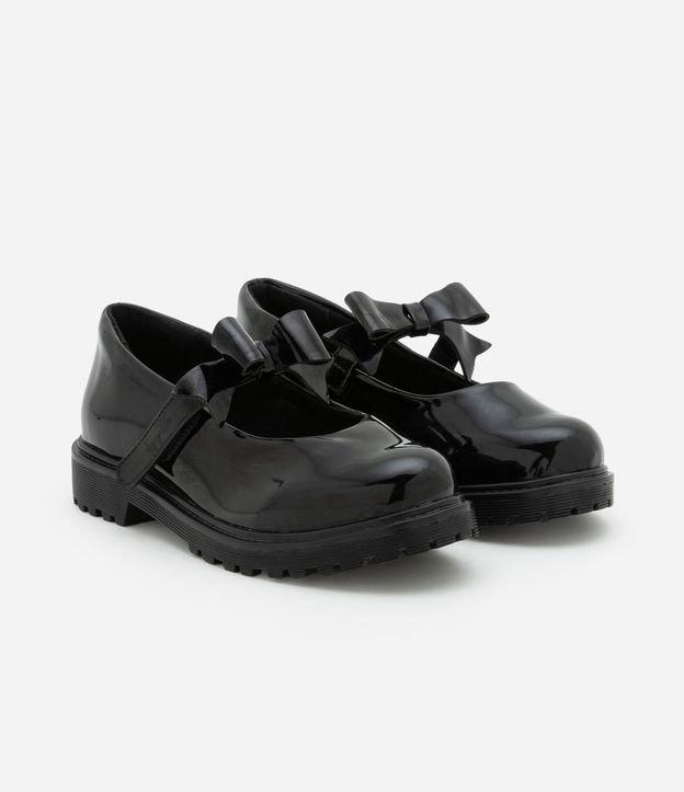 Sapato Boneca Infantil Envernizado com Lacinho - Tam 25 ao 32 - 1