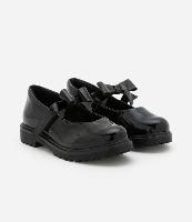 Sapato Boneca Infantil Envernizado com Lacinho - Tam 25 ao 32 - 1