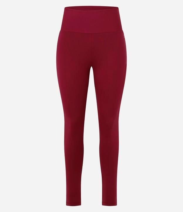 Calça Legging Esportiva em Microfibra com Bolso no Cós - 1