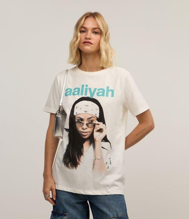 Camiseta T-shirt em Algodão com Estampa Aaliyah - 2
