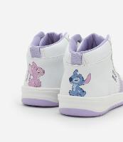 Tênis Abotinado Infantil com Estampa Stitch e Angel - Tam 28 a 35 - 1