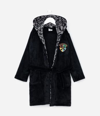 Roupão Infantil Quentinho com Estampa Harry Potter - Tam 5 a 16 Anos