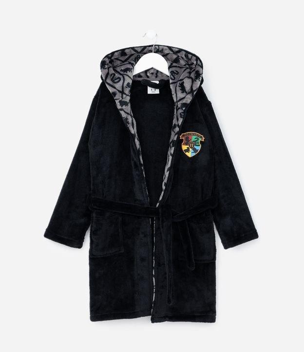 Roupão Infantil Quentinho com Estampa Harry Potter - Tam 5 a 16 Anos - 1