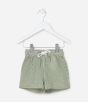 Bermuda Infantil com Estampa Xadrez - Tam 1 a 5 Anos - 1