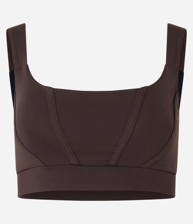 Top Esportivo em Microfibra com Vies Aplicado e Bojo - 1