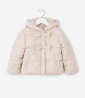 Jaqueta Pesada Infantil com Lacinhos e Capuz - Tam 1 a 5 anos - 1