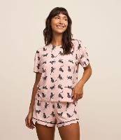 Short de Pijama Estampa Gatos - 3