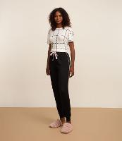 Calça de Pijama com Toque Suave e Detalhe de Laço - 2