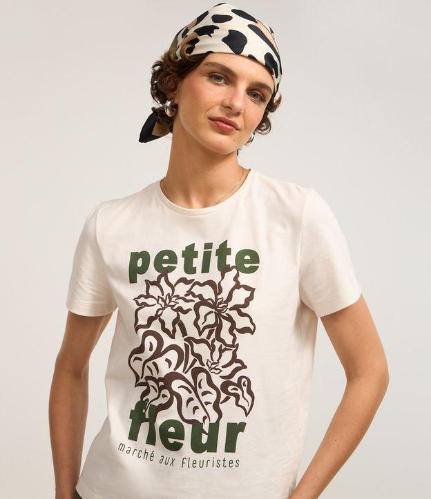 Blusa em Algodão com Estampa Petite Fleur - 2