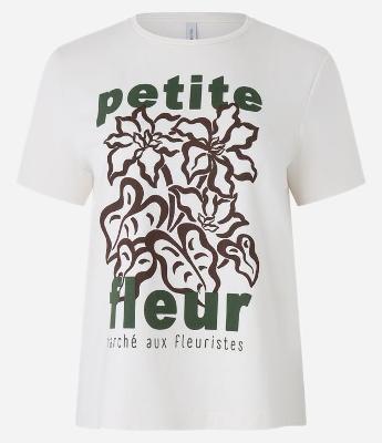 Blusa em Algodão com Estampa Petite Fleur