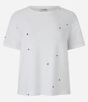 Blusa de Pijama com Toque Suave e Estampa Poá - 1