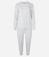 Pijama Longo em Plush Estampa Xadrez - 1