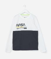 Camiseta Comfort Infantil com Estampa Nasa - Tam 5 a 14 Anos - 1