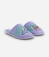 Pantufa Chinelo Infantil com Bordado Stitch e Angel -Tam 29 a 36 - 1