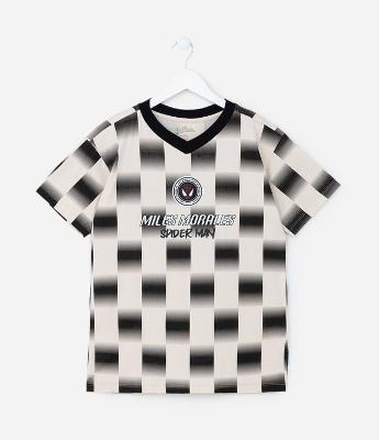 Camiseta Oversized Infantil com Estampa Homem Aranha - Tam 5 a 12 Anos