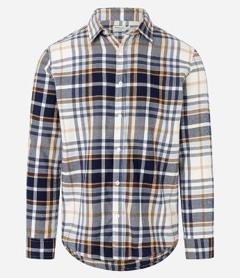 Camisa em Flanela com Estampa Xadrez