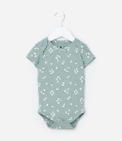 Body Infantil com Estampa Floralzinha - Tam RN a 18 meses - 1