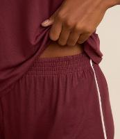 Pijama Short Doll em Viscolycra com Viés Contrastante - 2