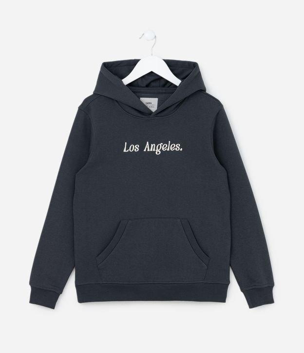 Casaco Infantil com Bordado Los Angeles - Tam 5 a 14  Anos - 1
