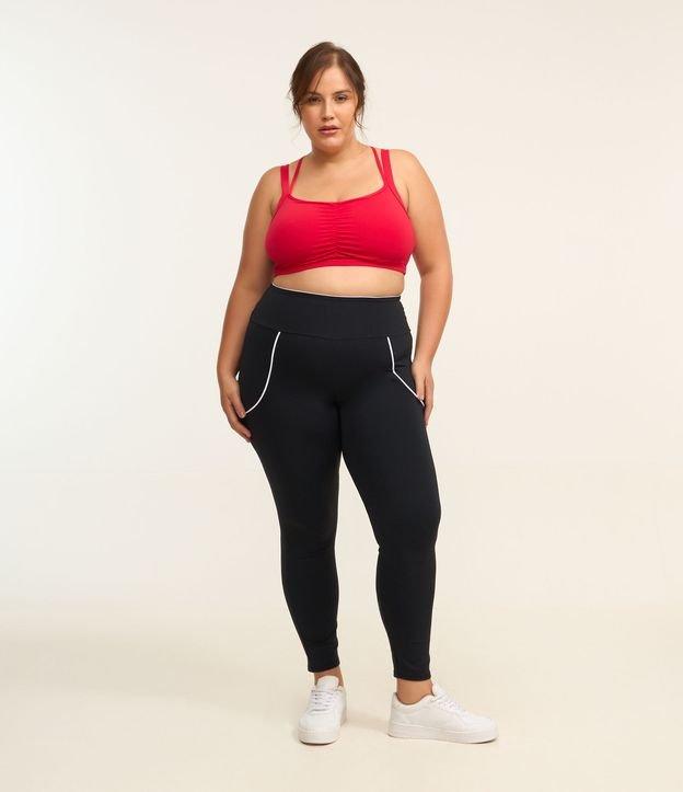 Calça Legging Esportiva com Tecnologia Dry Curve e Plus Size - 2