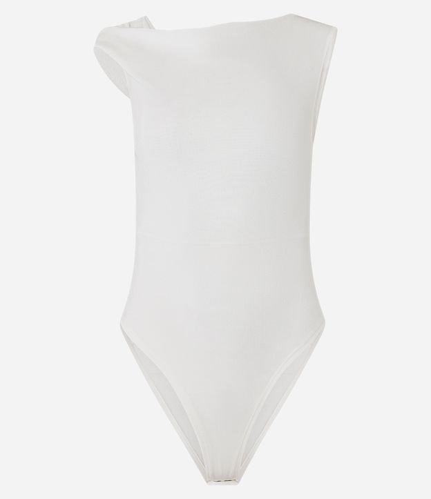 Body com Decote Canoa e Alça Larga - 1