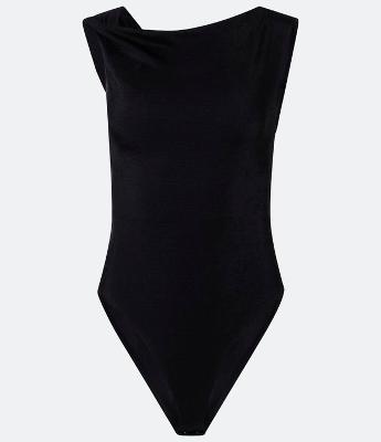 Body com Decote Canoa e Alça Larga