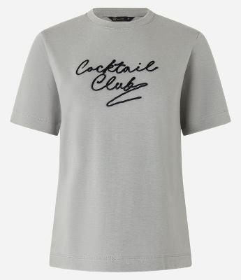 Blusa T-Shirt em Algodão com Lettering Cocktail Club