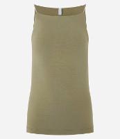 Blusa sem Manga com Decote Halter e Alça Elástico - 1