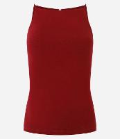 Blusa sem Manga com Decote Halter e Alça Elástico - 1